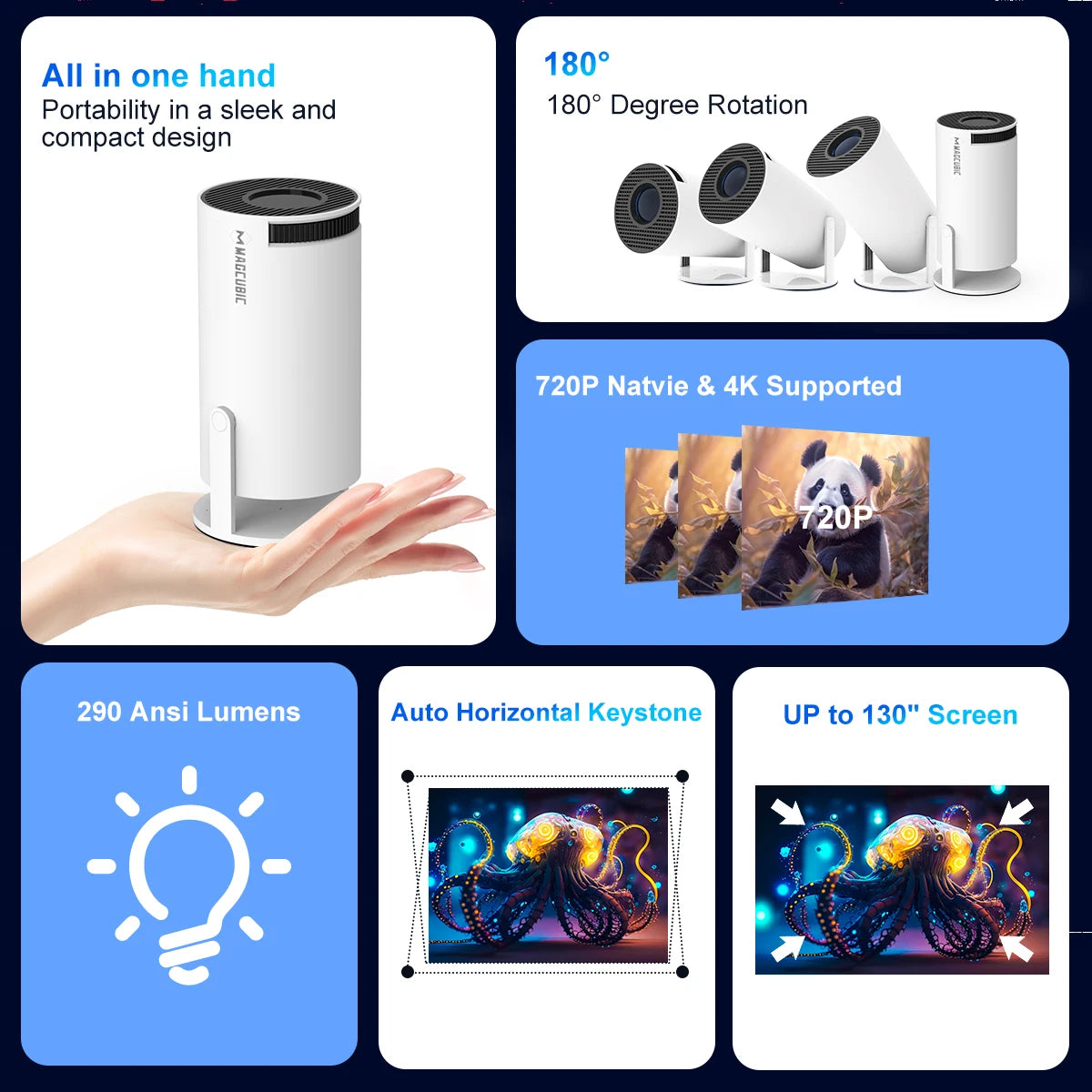 FlowElectro 4K Home Projector™